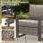 Palomares 6-Piece Outdoor Conversation Set With Swivel Gliders And Square Fire Pit Table, 7-Person Wicker Patio Seating With Armchairs-253674650-253674646