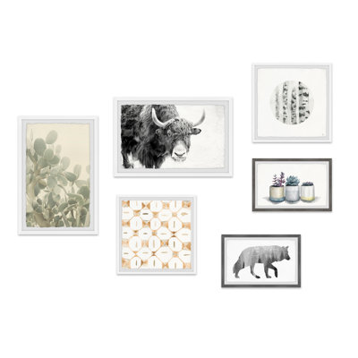 Hexaptych « natural grace »