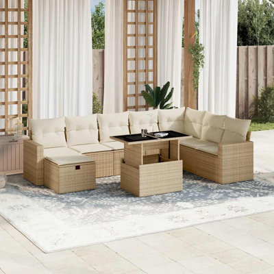 Ensemble de canapé de jardin Vidaxl