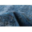 Tapis bleu foncé à transition de couleur 6 pi 5 po x 9 pi 5 po