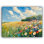 «Tranquil Harmony in Bloom», art mural sur toile