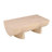 Wilhelm 48" Coffee Table, Handcrafted Natural Mango Wood Coffee Table with Rustic Log Design