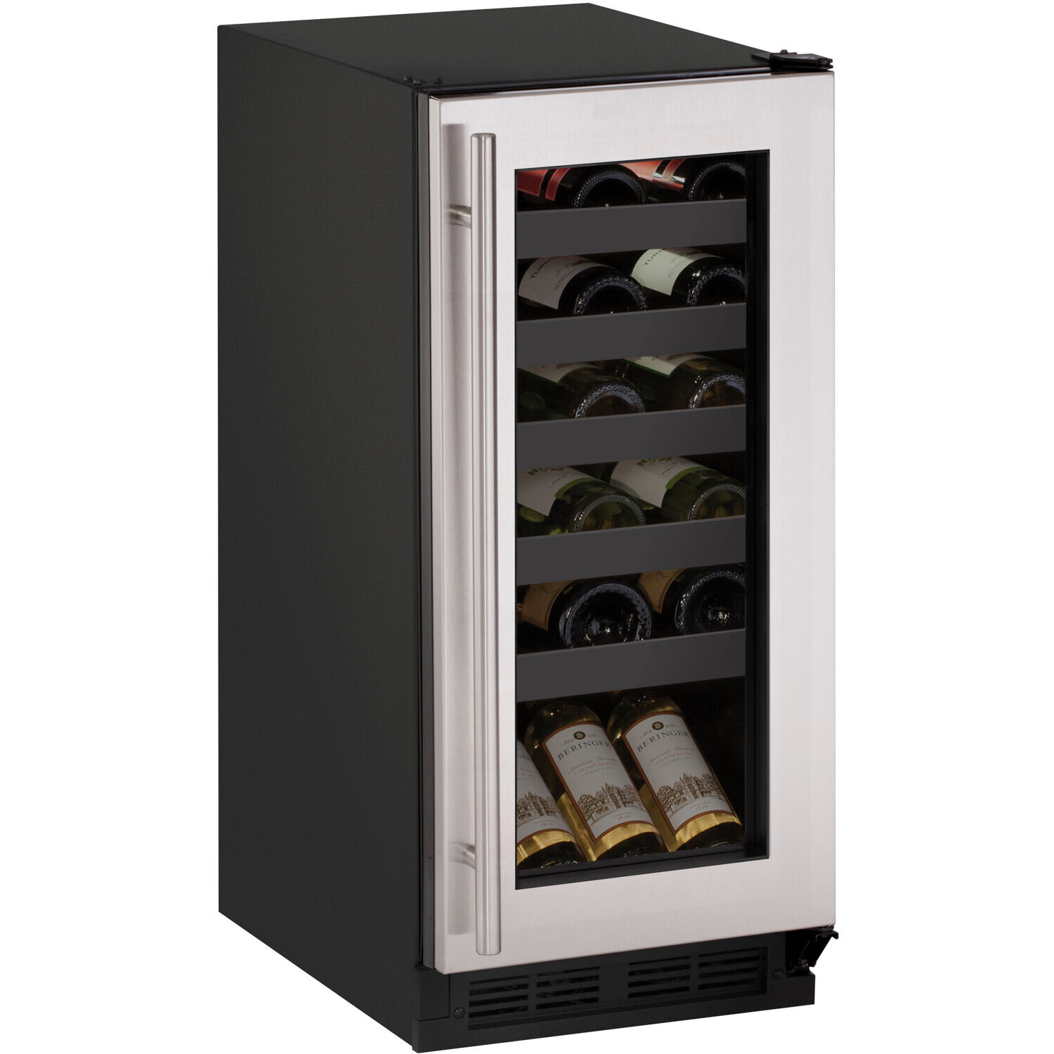 STAIGIS 17.3'' 24 Bottle Single Zone Freestanding Wine Refrigerator