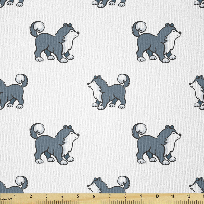 Devran Husky Puppy Siberian Multi-Purpose Fabric