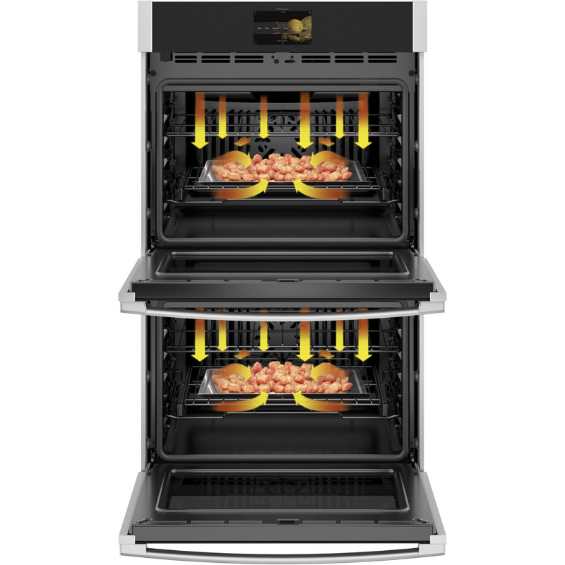 GE Profile Smart Appliances 29.75" Smart Convection Electric Double Wall Oven with In-Oven Camera and No Preheat Air Fry
