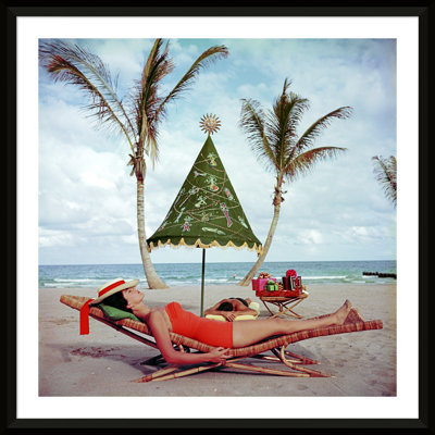 «Palm Beach IdyII» par Slim Aarons - Photographie d'un seul cadre