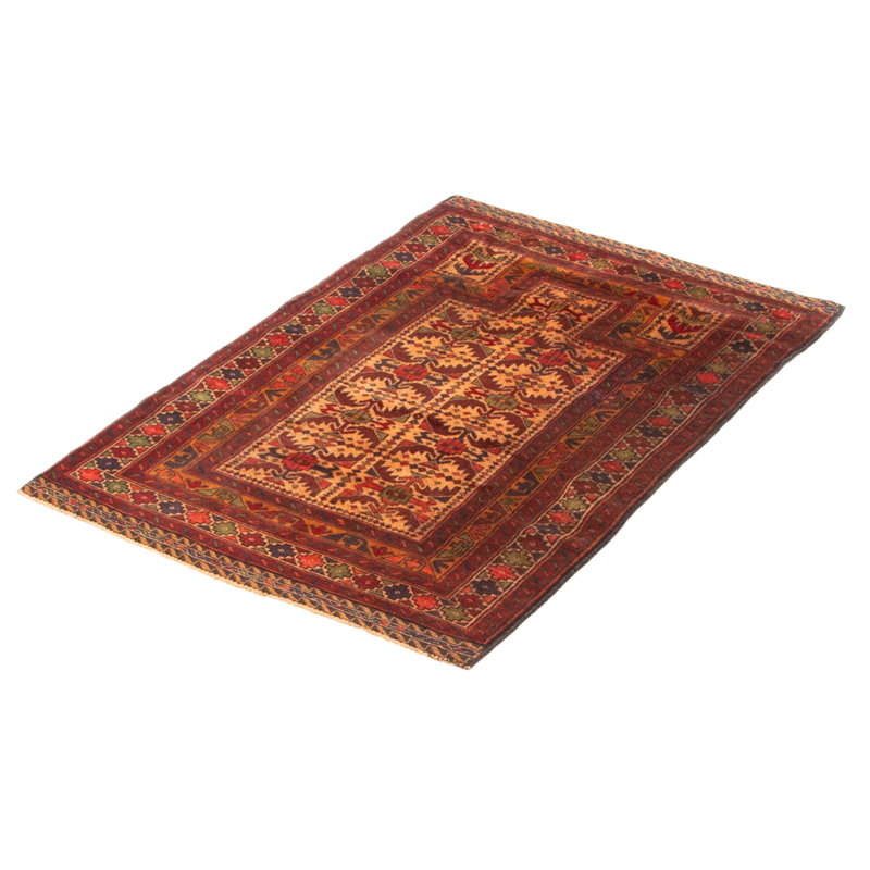 Teimani Brown Rug 2'11" x 4'3"