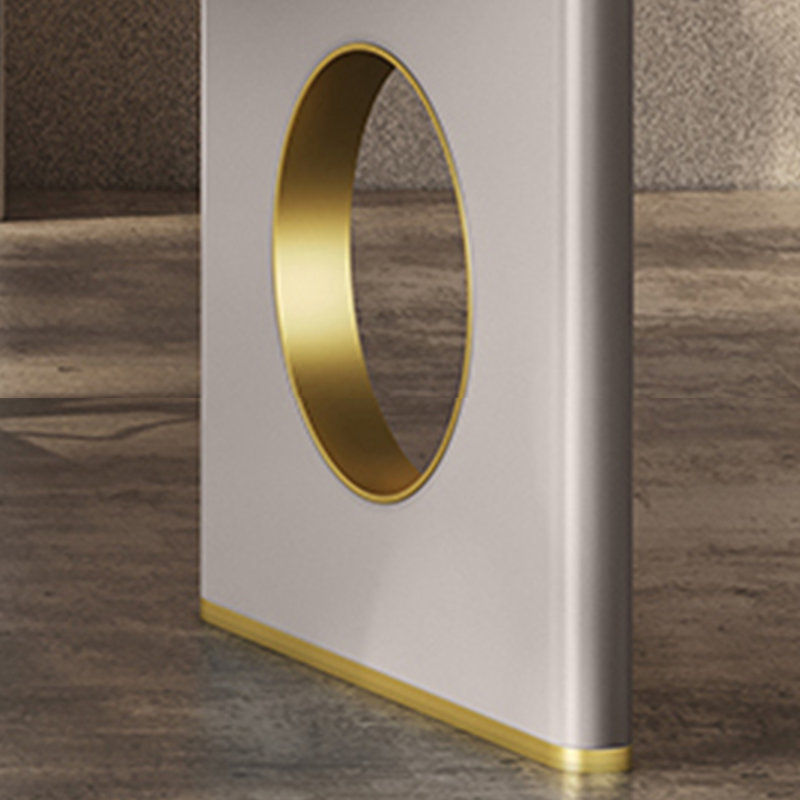 Embry, White/Gold, 29.53" H x 62.99" W x 27.56" D