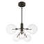 Lustre 6 lumières Meridian en bronze huilé-467454780