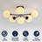 Sydni 6 - Light 24'' Cluster Globe Flush Mount-1868299652