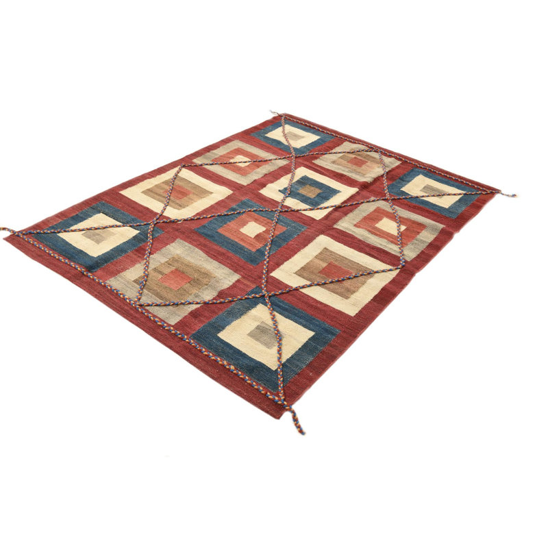 Overbeck Burgundy Rug