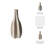 Stoneware Vase Valencia Trend Sculptural Ribbed Textured Stone-Inspired Design With Geometric Contoured Form And Vertical Relief Detailing Modern Decorative Accent Piece-1600498197