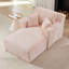 Méridienne intérieure simple, revêtement moderne en velours côtelé, aucun assemblage requis, canapé-lit confortable pour le salon, le bureau, l’appartement-457788544