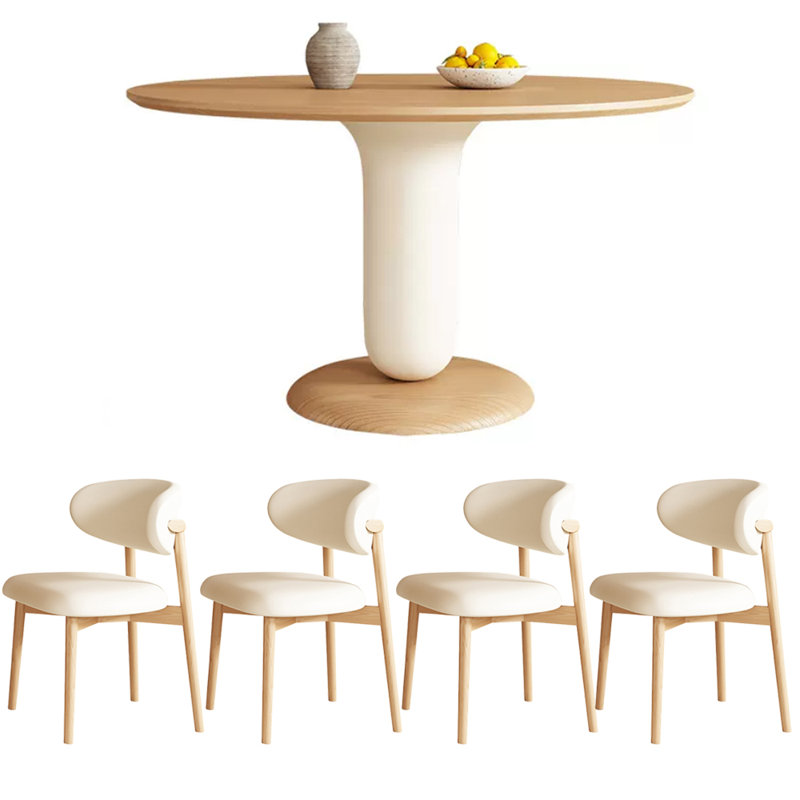 Ensemble repas rond, H 29,52 po x L 51,18 po x l 51,18 po