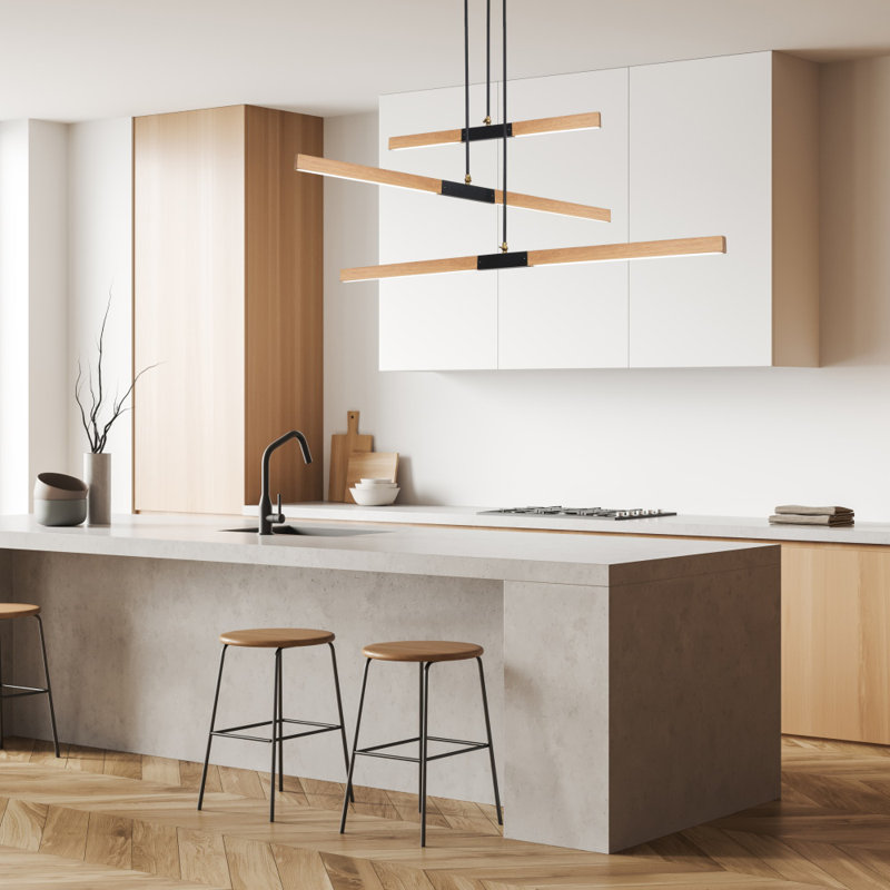 Dromore 3 - Light Black LED Cluster Pendant