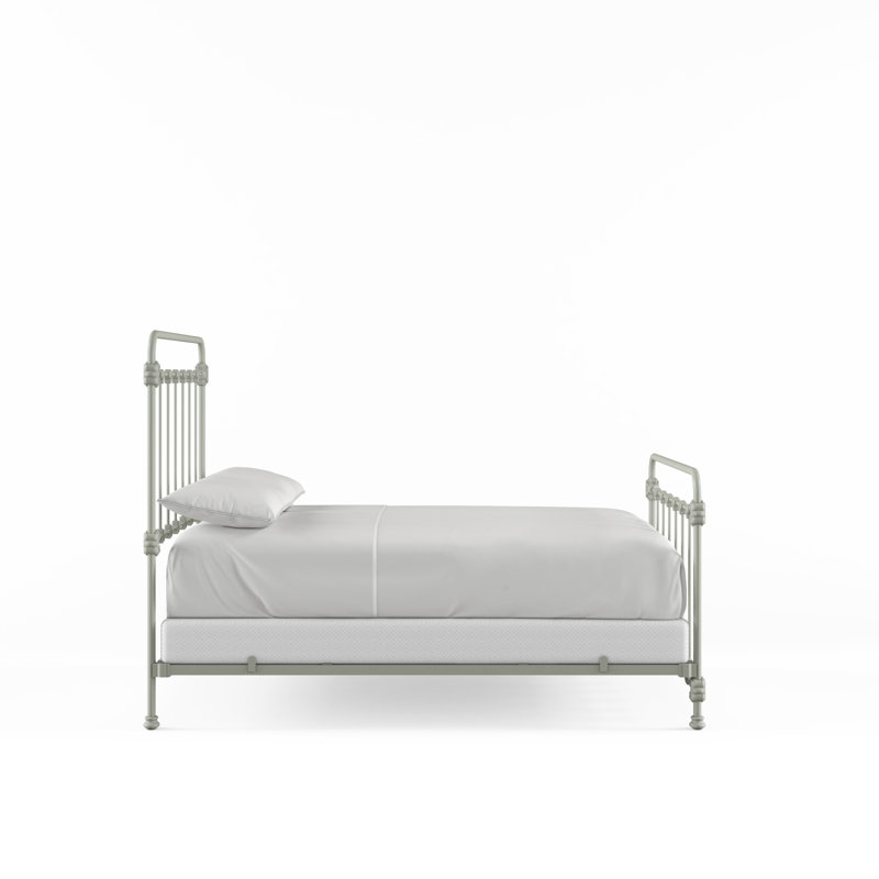 160 Picket Fence Bed | Complete Standard, Full, Sage Green