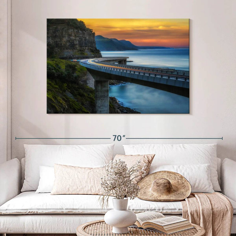 Lilie Sydney Sea Cliff Bridge, 32" H x 48" W