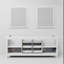 Ensemble de meuble-lavabo double l 80 po x P 22 po Marsyas, ensemble de robinet et miroirs 30 po-2128398875-2128398874