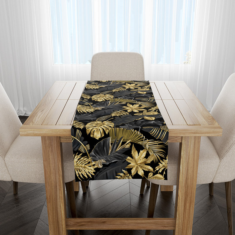 Chemin de table Risborough, Noir