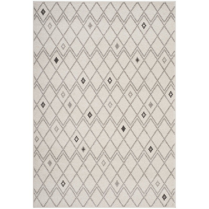 Muniz Performance Geometric Rug, Rectangle 6' x 9'