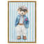 Ours en peluche Union Jack, reproduction murale encadrée par Art Remedy, cadre noir, 16 x 24-450409688-450409700