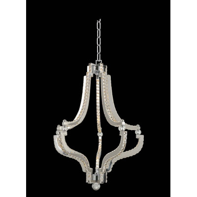 Cambria 1 LT Chrome/Clear Pendant Allegri