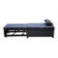 Lit pliant gris foncé - multifonctionnel pour tous les cas de figure. Conception peu encombrante. Ergonomique, stable et fiable. Fonctionne comme table à thé, fauteuil, lit simple. Matériau utilisé. 40,03 po-1406889259