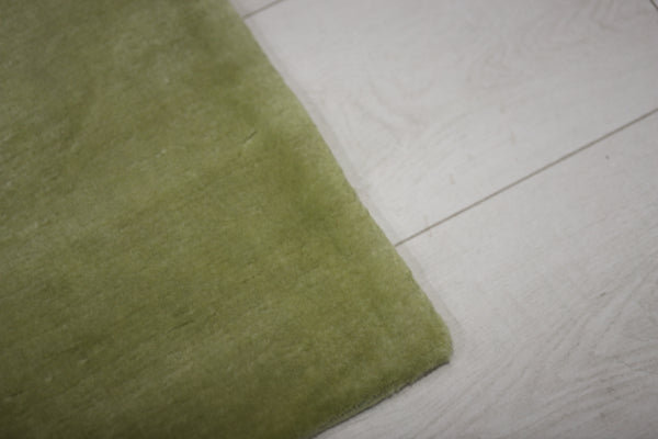 Wool Hand Knotted Area Rug, 0.90m x 0.60m