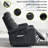Upholstered Heated Massage Chair-1884018511