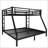 Metal Queen over King Bunk Bed