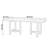 Simple Brown Durable Elm Stable Writing Desk-505886089