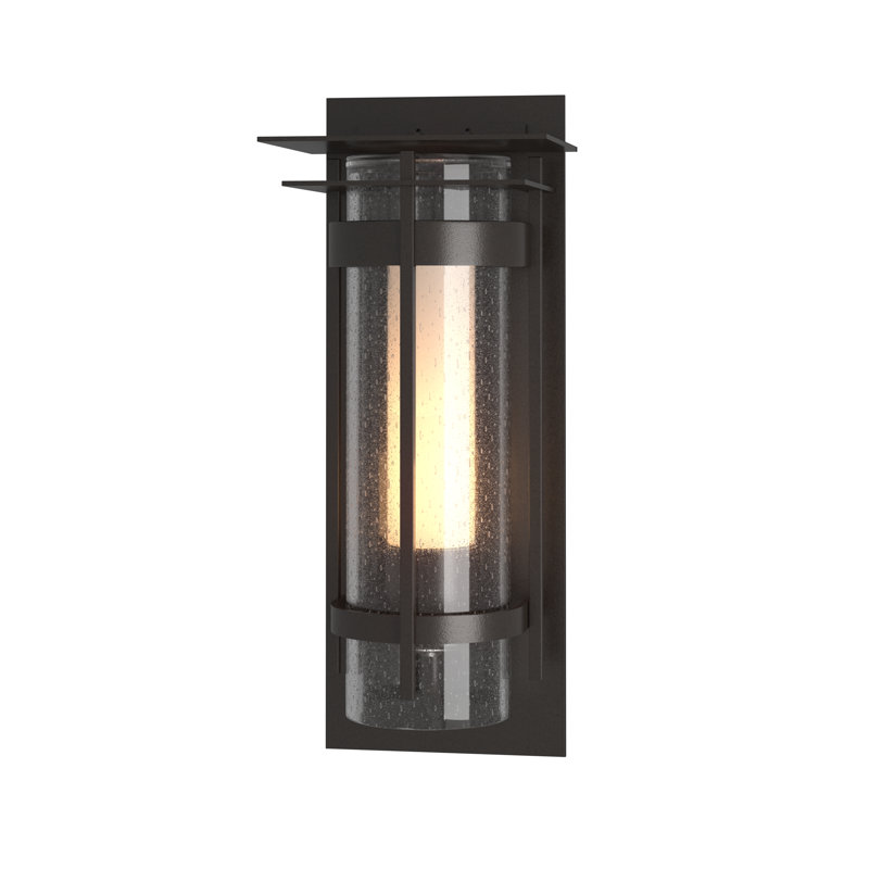 Plafonnier encastré Torch, Bronze frotté à l'huile, H 16,2 po x l 7,9 po x P 6,5 po