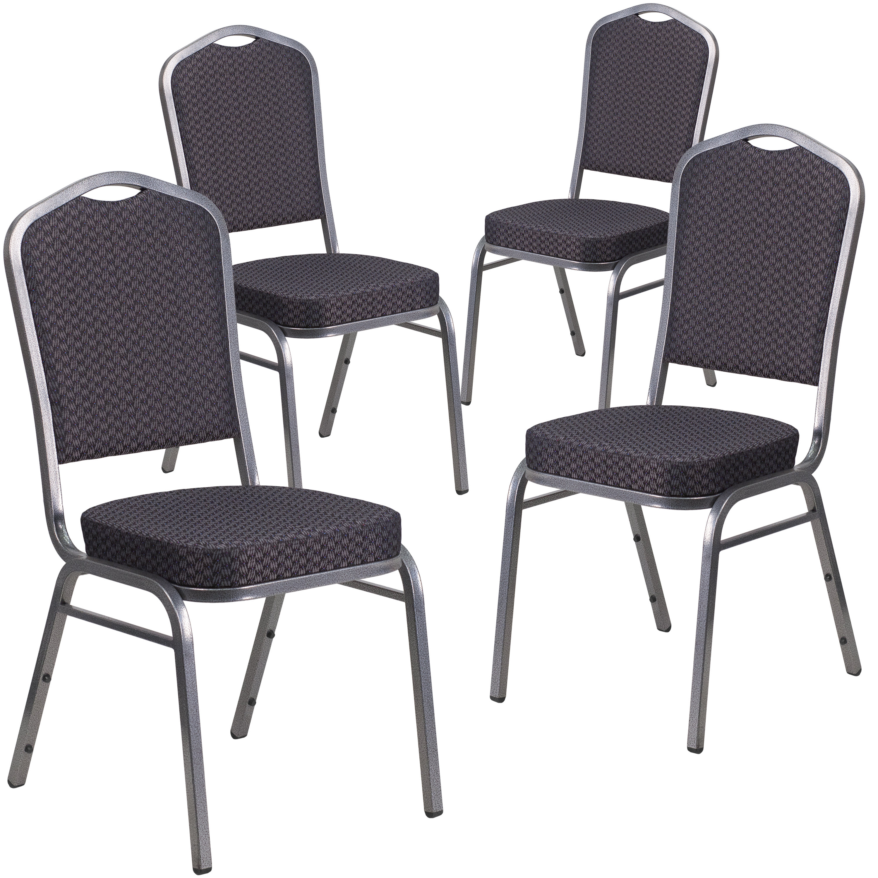 Inbox Zero Oliverson Crown Back Stacking Banquet Chair & Reviews