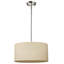 Kasey 3 - Light Nickel Unique/Statement Pendant-2052593206-2052593213