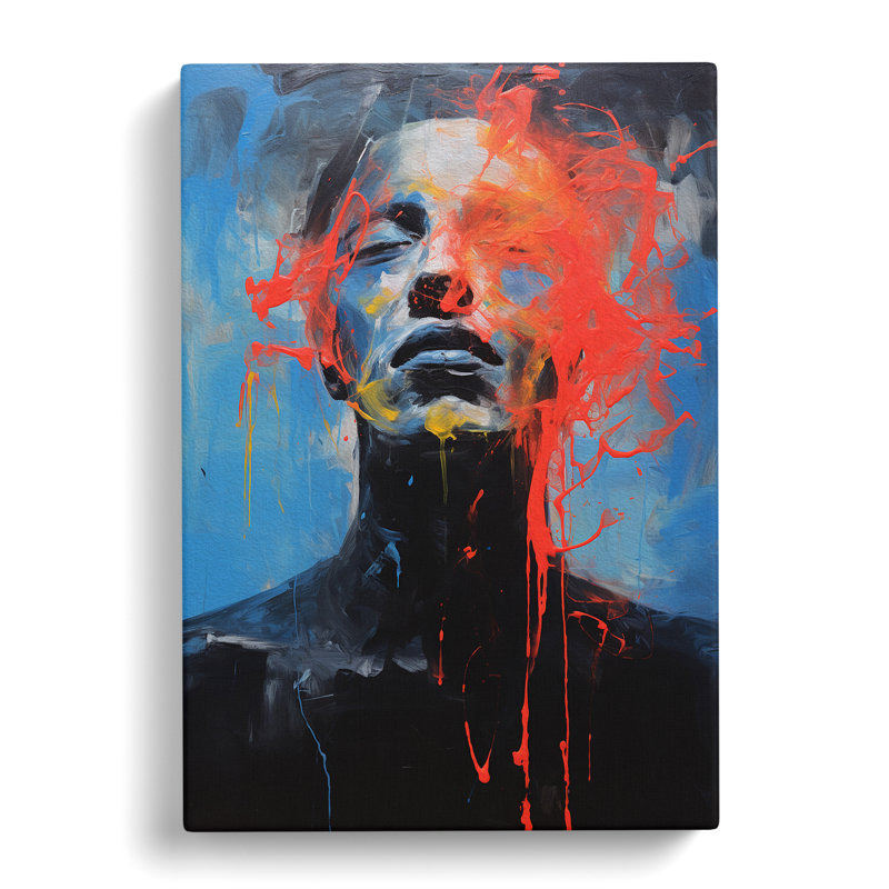 Woman Gestural No.2 - Print, 76cm H x 50cm W x 3cm D