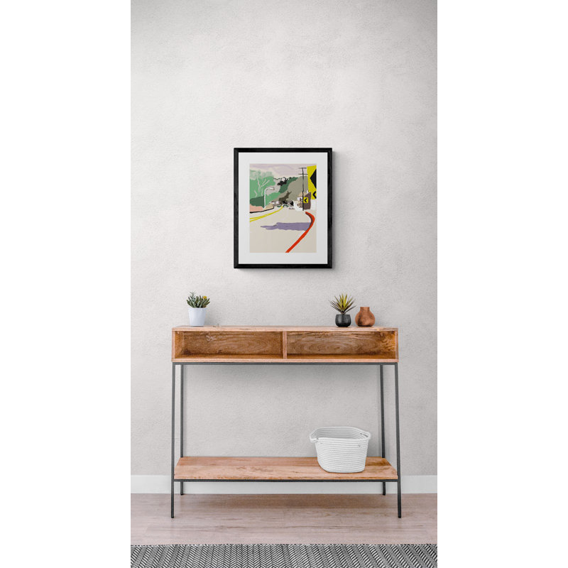 Laurel Canyon Print by Deborah Blum, 21.25" H x 17.25" W