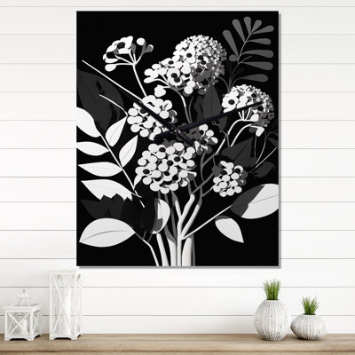 Jaydie - Floral Wall Clock
