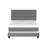 Boyd Sleep Ravenna Linen Platform Bed | Adjustable Headboard | Low-Profile Foundation Compatible | Modern Channel Design | 700 lb Capacity-1878840535-1878840534
