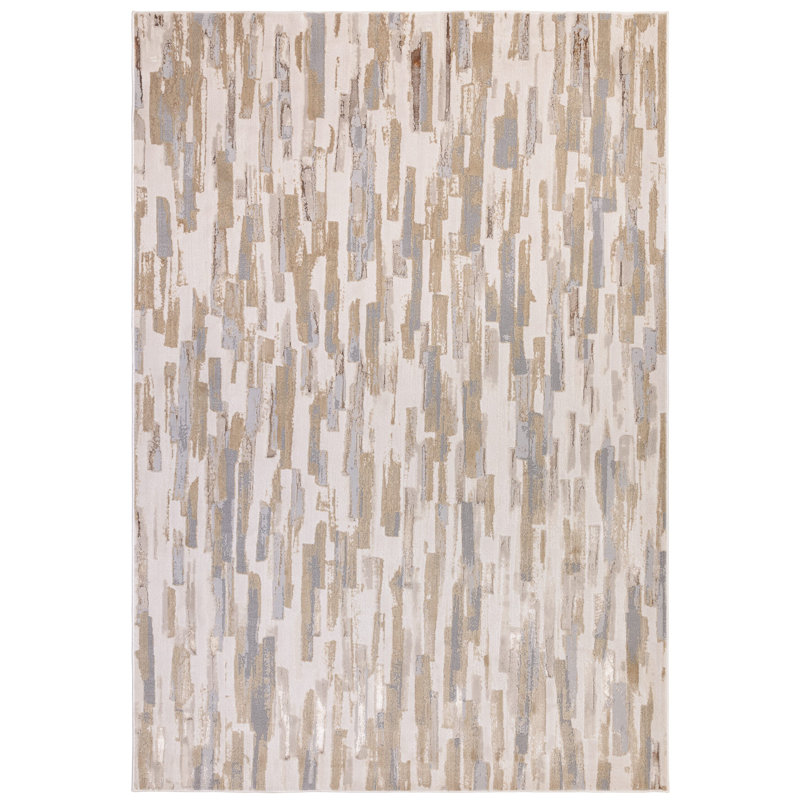Aurora AU25 Impression Beige Area Rug, Rectangle 200 x 290 cm