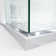 Linea 30"W x 72"H Screen Frameless Fixed Glass Panel