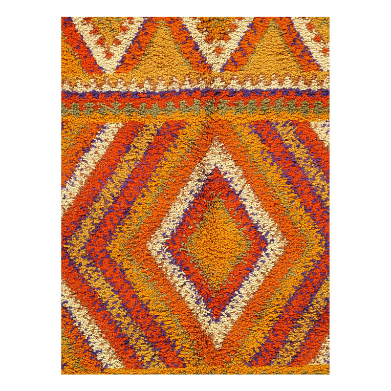One-of-a-Kind Rectangle 9'11" X 11'7" Hand Knotted Area Rug