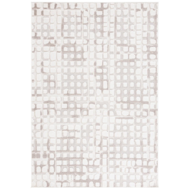Kendryk Performance Abstract Rug, Rectangle 4' x 6'