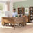 Paelynn 60” L-Shaped Desk with Storage and Drawers, Corner Computer Office Desk, Modern Wood, Fresh Walnut-1260296424-1303831284