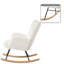 Chaise berçante rembourrée Modern-863476412