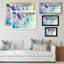 Mauve lilas mauve - reproduction sur toile flottante-839031249-839031252