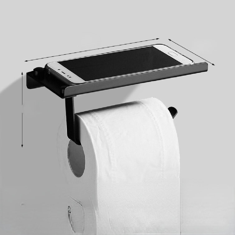 Umber Rea Wall Mount Toilet Paper Holder