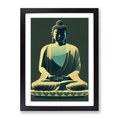 XV1022-3406X Paradise With Buddha - Print