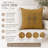 Solen Embroidered Pillow Cover
