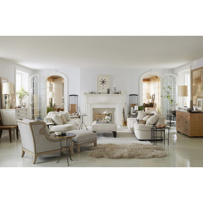 Great South Bay Glass Nesting End Table