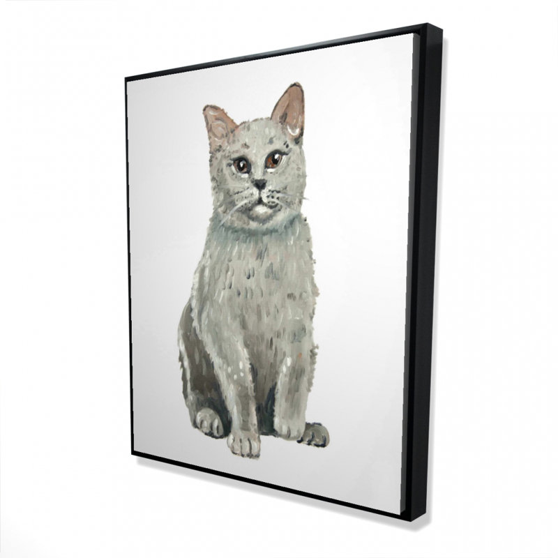 «British Shorthair Cat» sur toile